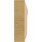 Ekena Millwork 2in. W x 8in. H x 16in. L Del Monte Woodgrain TimberThane Rafter Tail, Primed Tan RFTUR02X08X16DELRCPR - alternate 3